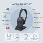 Yealink WH64 Teams Mono DECT & Bluetooth Wireless Headset, 606ft Range - Image 5