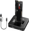 ACASIS NVME SSD Reader Adapter, Aluminium Alloy Housing Fast Heat Dissipation by FREEGENE