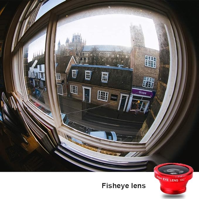 3 in 1 Cell Phone Camera Lens Kit Wide Angle Macro Fisheye Lens Universal - Image 5