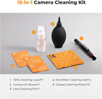 K&F CONCEPT 15-in-1 Camera Lens Cleaning Kit - Image 8