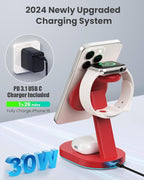 3 in 1 Wireless Charger Charging Station - Image 3