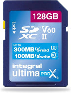 Integral 128GB UHS-II SD Card V60 Up to 300MB/s Read and 100MB/s Write Speed - Image 2