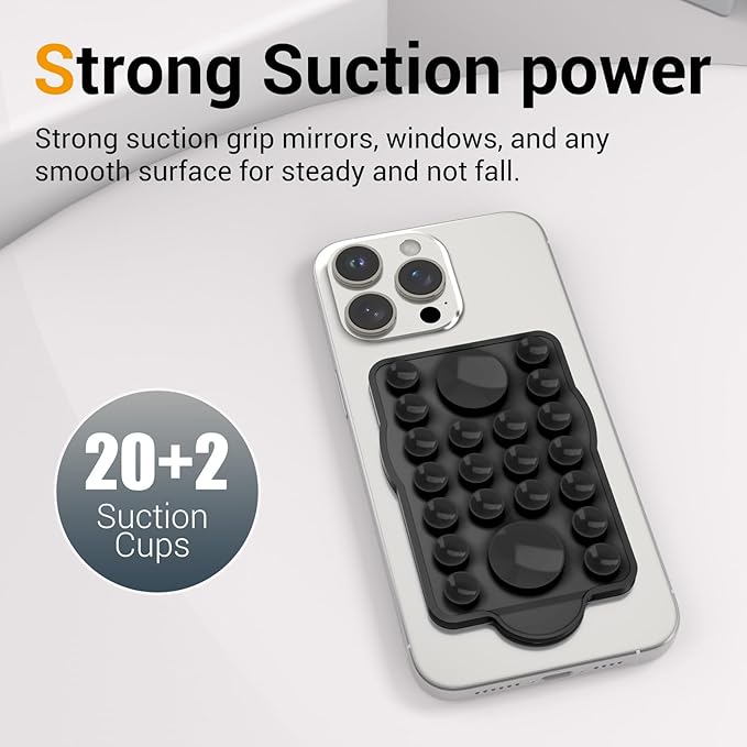 for Magnetic Silicone Suction Phone&Case Adhesive Mount - Image 4