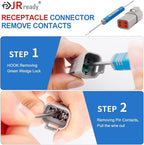 JRready DRK-RT1B Deutsch Pin Removal Tool, Pin Socket Contact/Wedgelock Removal - Image 5
