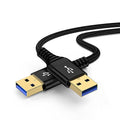 USB 3.0 A to A, 6 FT, Male to Male Cable Double End USB Cord Data Transfer Cord by HomeTravelChargerAccessory