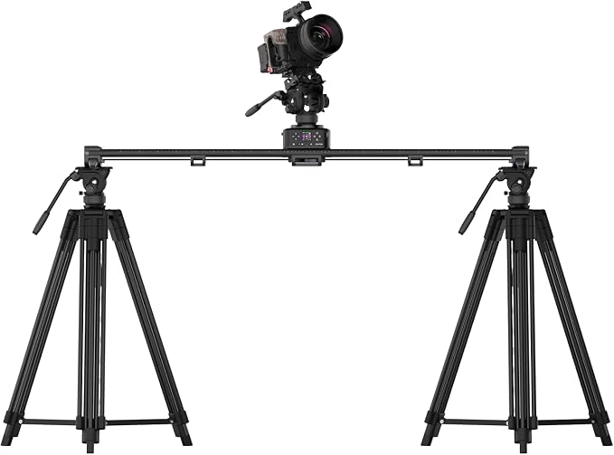 Zeapon AXIS 100 Multi-axis Motorized Camera Slider, LCD Screen APP Control - Image 3