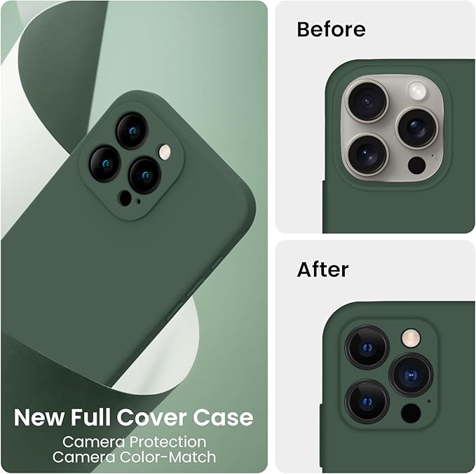 FireNova Designed for iPhone 15 Pro Max Case, Silicone Upgraded Phone Case with - Image 3
