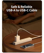 Woven USB-C Cable for Apple iPhone 16 Charger MFi Certified Extra Long USB A to - Image 6