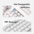 Wireless Ergonomic Split Mechanical Keyboard - Image 5