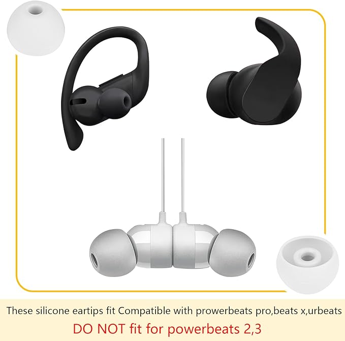 Ear Bud Covers Silicone Replacement Earbud Tips Compatible - Image 3