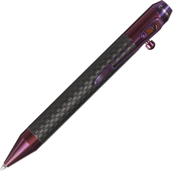 Cool Hand 4.9'' Carbon Fiber Bolt Action Pen - Image 7
