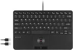 Perixx PERIBOARD-526 US, Wired Mini USB Keyboard by PerixxComputerGmbH