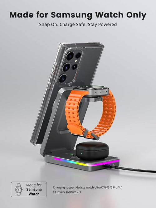 3 in 1 Magnetic Wireless Charger - Image 2