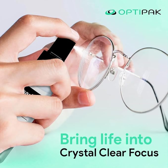 Sparkle Anti-Reflective Lens Cleaner Spray kit | 1oz Glasses Cleaner Spray + - Image 7