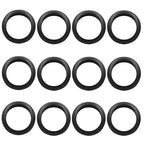 12 Pcs Rubber Grommets, 1-3/4" Inside Diameter 2" Drill Hole Rubber Wire by Kyuionty