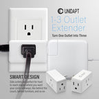 Unidapt Multi Plug Outlet Extender 2 Pack - Image 2