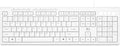 Rii RK907 Ultra-Slim Compact USB Wired Keyboard by Rii