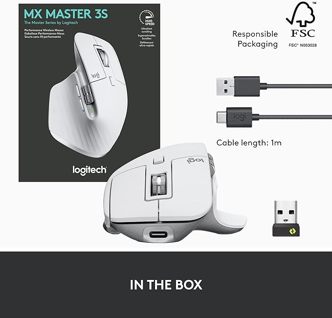Logitech MX Master 3S Wireless Mouse Standard Edition - Image 10
