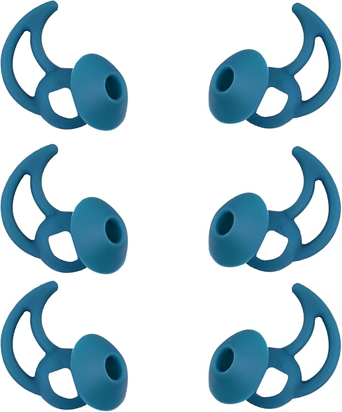 Medium Earbud Tips Silicone Replacement Ear Tips Compatible by WKYMY