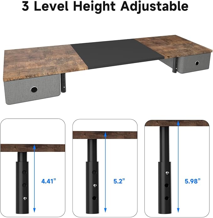 Suptek Dual Monitor Stand Riser - Image 3
