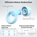 Soft Silicone Earplugs for Sleeping & Noise Reduction - Image 3