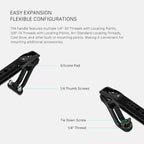 Tilta Xeno Top Handle for Filmmakers & Cameras- Black | Aluminum Alloy and - Image 7