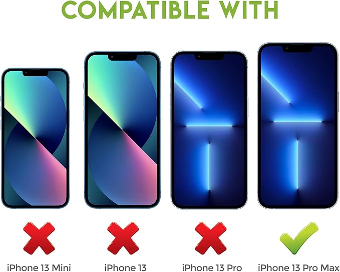 For iPhone 14 Plus and 13 Pro Max Screen Protector Tempered Glass - Image 2