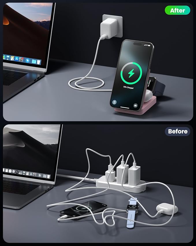 3-in-1 Wireless Charger Charging Station - Image 6