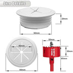 6PCS Desk Grommet, 2 Inch Cable Hole Cover - Image 3