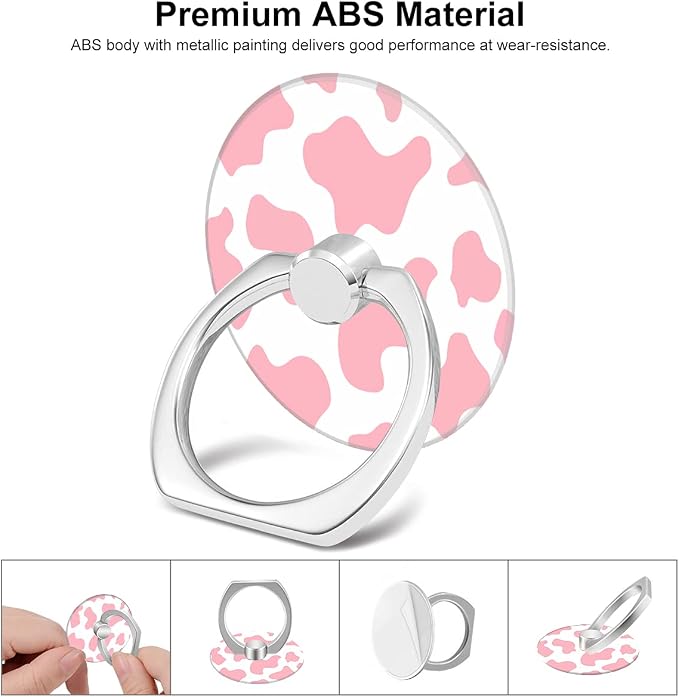 Bonoma Phone Ring Holder, 3 Pack Universal Finger Ring Stand Grip Kickstand Ring - Image 2