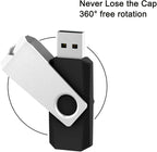20Pack 1GB USB Flash Drive 2.0 Stick, TOPESEL Bulk Thumb Drive Swivel 1GB Pen - Image 2