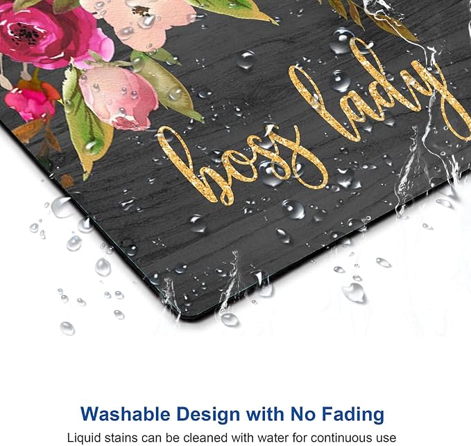 Mouse Pad, Cute Boss Lady Quote Mouse Pad - Image 5