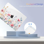 Teryeefi for MacBook Air 13.6 inch Case M4 A3240/M3 A3113/M2 A2681, Hard Shell - Image 6