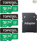 TOPESEL Micro SD Card high Speed 90mb per Second TF Card 4K Recording Memory by TOPESEL