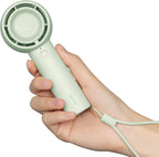 JISULIFE Mini Portable Fan-Bladeless Safe Design, Powerful Turbo Handheld Fan by LivechillStaycool