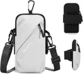 Phone Holder Arm Bands, Small Crossbody Shoulder Holsters Bag by PrimeComfort
