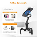 K&F Concept Flexible Tripod, Magnetic Flexible Phone Stand - Image 3