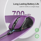 TECKNET Rechargeable Wireless Mouse, USB-A Silent Mouse, Quiet Click, 6 - Image 2