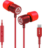 LUDOS Ultra USB C Headphones for iPhone 16 15 Pro Max Plus iPad Pro, 5 Years by Ludos