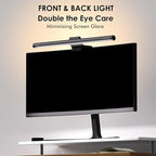 Quntis Monitor Light Bar with Remote, 16.7'' Eye Care No Glare Computer Light - Image 2