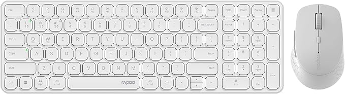 Rapoo 9360M Wireless Keyboard and Mouse Combo, Blade-Series E9310M 99-Key by RAPOO