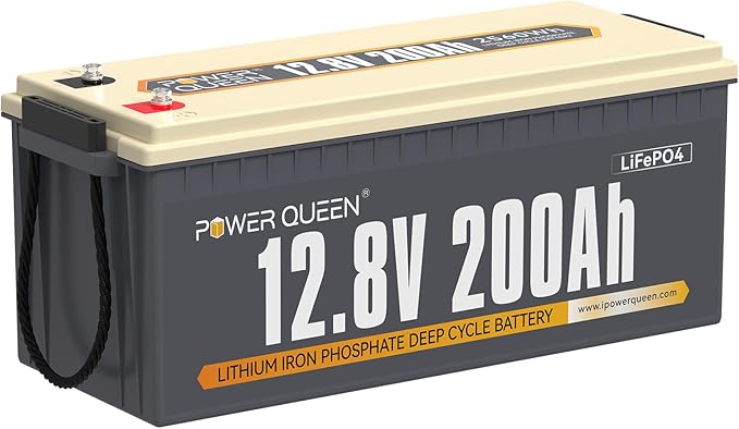 Power Queen 12V 200Ah LiFePO4 Battery by PowerQueen