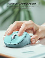 Trueque Wireless Mouse for Laptop, 2.4GHz Ergonomic Computer Mouse - Image 6
