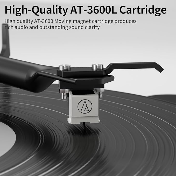 Bluetooth Turntable HiFi System - Image 3