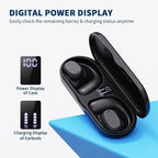 Open Ear Headphones, True Wireless Earbuds 40H Playtime Bone Conduction - Image 7
