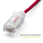TRUECABLE Cat6 Component Rated Patch Cable, Unshielded, 28AWG Solid Copper - Image 6