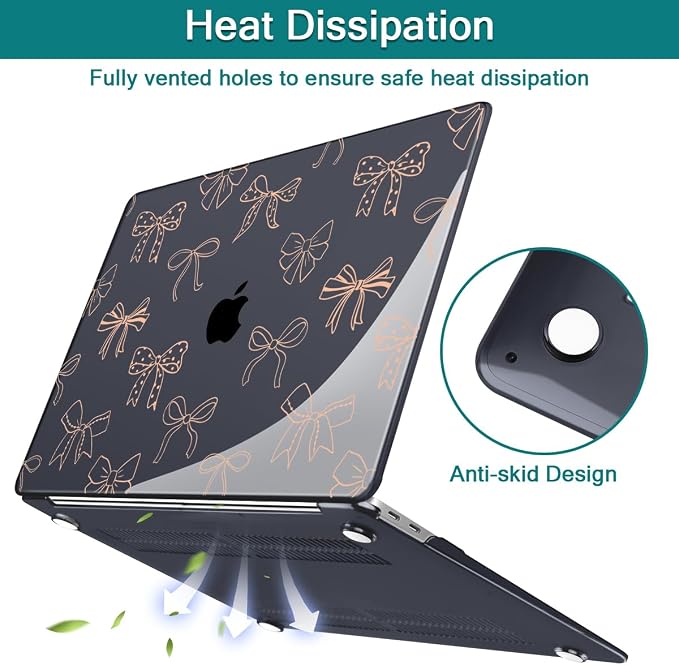 Teryeefi Case for MacBook Air 13 inch 2020 2019 2018 fits Model M1 A2337 A2179 - Image 6