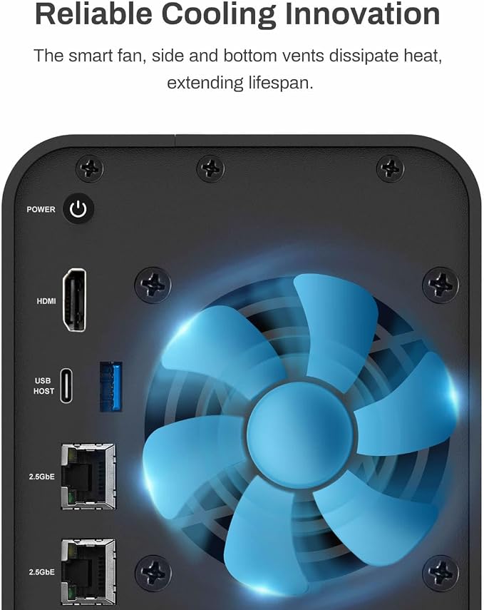 TERRAMASTER F2-424 NAS Storage 2Bay - Image 9
