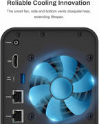 TERRAMASTER F2-424 NAS Storage 2Bay - Image 9