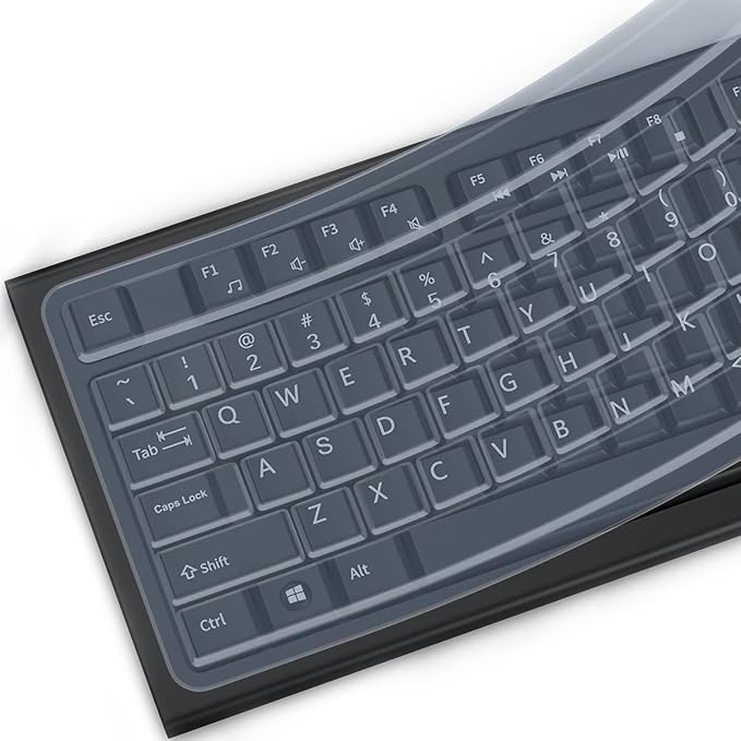 Universal Clear Anti-Dust Keyboard Skin Protector Cover - Image 5
